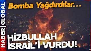 İsrail Vuruldu! 5 Askeri Üs 6 Yerleşim Yerine Bomba Yağdı!