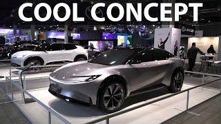 New 2024 Toyota bZ4X and concept cars