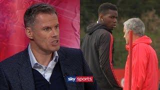 Jamie Carragher slams Paul Pogba after bust-up with Jose Mourinho