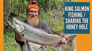 Fall Salmon Run 2021 / King Salmon Fishing Michigan Rivers / Salmon Fishing / Sharing The Honey Hole