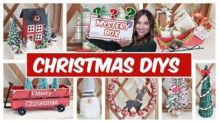 *NEW* DIY CHRISTMAS DECOR IDEAS | CHRISTMAS MYSTERY BOX CHALLENGE