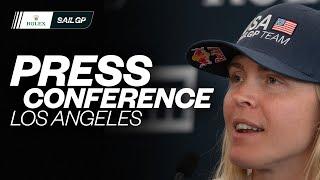 Press Conference | Rolex Los Angeles Sail Grand Prix