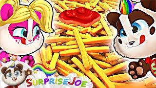 Every Day Eating Fries is not Healty Song | +More Panda Bo Nursery Rhymes & Kids Songs