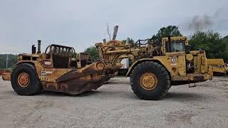 Caterpillar 627B Self-Propelled Push/Pull Scraper - Selling on BigIron Auctions - Sept. 25, 2024