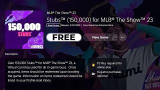 MLB THE SHOW 23 STUBS GLITCH! HOW TO GET FREE STUBS MLB THE SHOW 23