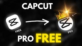 How To Get CapCut PRO For FREE 2024 (Secret Way)