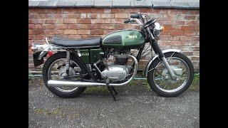 BSA A65 short test ride after full engine rebuild 2. After oil pump strip and check.