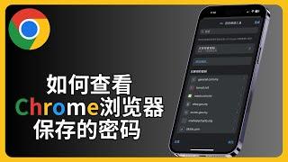 如何查看Chrome浏览器保存的密码 | Google