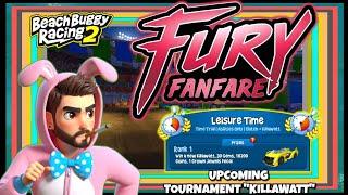 Fury Fanfare "Firework Fury" |200 Gems + Gem Ornament | Benny |(Beach Buggy Racing 2)