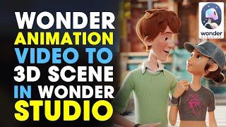 Introducing Wonder Animation: Video to 3D Scene Converts Videos to Editable 3D Scenes with Animation