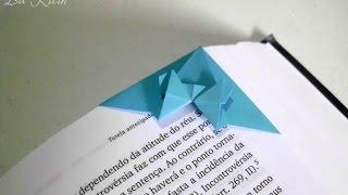 Isa Klein Tutorial 18: Origami Butterfly Bookmark - Marca Página Borboleta