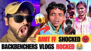 Amit ff Shocked  || Backbenchers Vlogs Rocked  || Full Exposed and Reaction | Raja Nsr 01