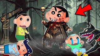 Shinchan Became The Houndmaster In DBD  | Shinchan Playing Dead By Daylight | Funny Game 