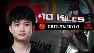 Highlights WBG Huanfeng with Caitlyn - LPL Spring 2022