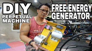 DIY HOME FREE ENERGY GENERATOR PERPETUAL MACHINE DOUBLE MOTOR DRIVER