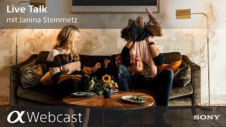 Sony Pro Photographer Live Talk mit Janina Steinmetz S3E06