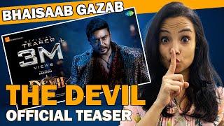 The Devil Teaser Reaction | Challenging Star Darshan Epic First Look 