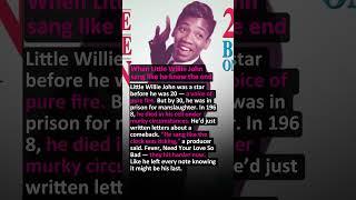 A short life, a lasting fire. #littlewilliejohn #soullegend #fever