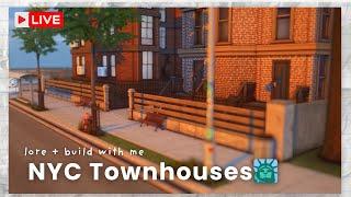 Decorate Low Income NYC Townhouse with Me!┊Savefile Diaries┊ The Sims 4: Long Play with Commentary