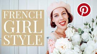 FRENCH GIRL STYLE  Pinterest aesthetic style guide