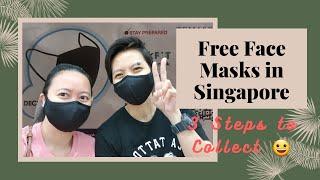 Free Reusable Face Masks in Singapore | How to Collect? | Elle & Lhyz