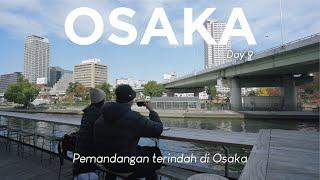 OSAKA TRAVEL VLOG | Ngopi samping sungai Osaka! ️