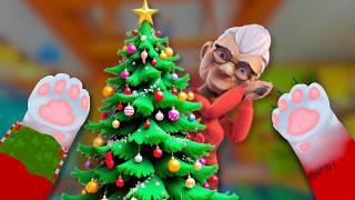 CHRISTMAS Decorating Gone Wrong with Sparky and Granny! - I Am Cat VR