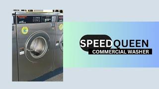 Speed Queen SC50EC2OU10006 Front Load Washer Coin Op 50 LBS, 3PH, SN M1297116683