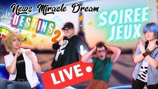 ANNONCE +  JEUX DESTIN - Avec les acteurs de MIRACULOUS  DESTIN 2 