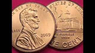 Rare 2009 US Lincoln Cent - "Professional Life" Pennies Worth Money - Lincoln Standing