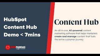 HubSpot Content Hub Overview in Under 7 Minutes