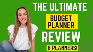 The Ultimate Budget Planner Review | Showcasing 8 Budget Planners!