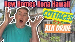 NEW HOMES FOR SALE Kona HAWAII   COTTAGES on ALII DRIVE