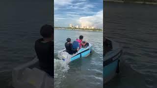 RUSH WAVE  BOAT，Two-seater, flexible operation#rushwave  #Surfing #kartboat #rushwaveboat