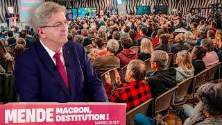 Réunion publique avec Jean-Luc Mélenchon à Mende