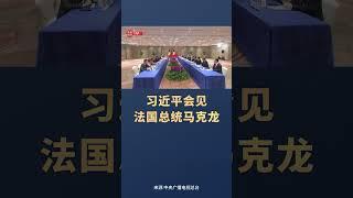 习近平会见法国总统马克龙