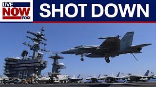 US Navy pilots shot down over Red Sea