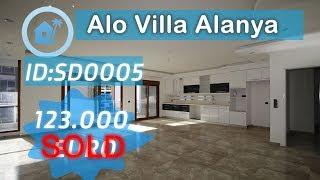 Alanya Kestel de satılık 3+1 daire - http://www.alo-villa.com