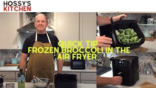 QUICK TIP: Tasty Frozen Broccoli in the Air Fryer