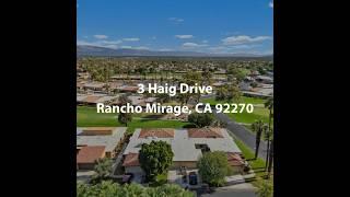 3 Haig Drive Rancho Mirage CA 92270 | 2 Bedroom Condo For Sale