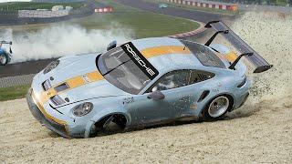Realistic Racing Crashes #87 | BeamNG Drive