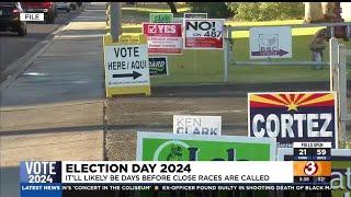 Maricopa County officials say to expect at least 10 days for election results