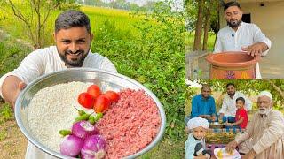 Beef Qeema Pulao Special for Abbu jaan | Beef Keema Pulao Recipe Mukarram Saleem