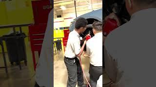 Hands-on BMW training at UTI! #BMW #mechanic #shorts
