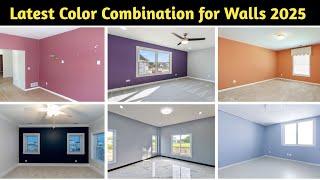 Latest Color Combination for Walls 2025 || Wall Painting Design Ideas || House Painting