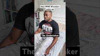 How WWE Wrestlers would wake up… #shorts