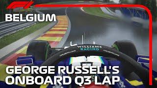 George Russell | Williams FW43 | 2021 Spa F1 Q3 Lap | Assetto Corsa F1