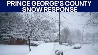 LIVE: Press Conference on Prince George's County snow response