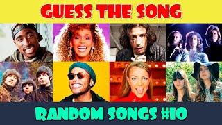 Guess the 50 Random Songs (Part 10) | Music Quiz
