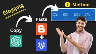 Set Up a Website & Earn with Copy-Paste! 3 Easy Methods for Beginners 2025